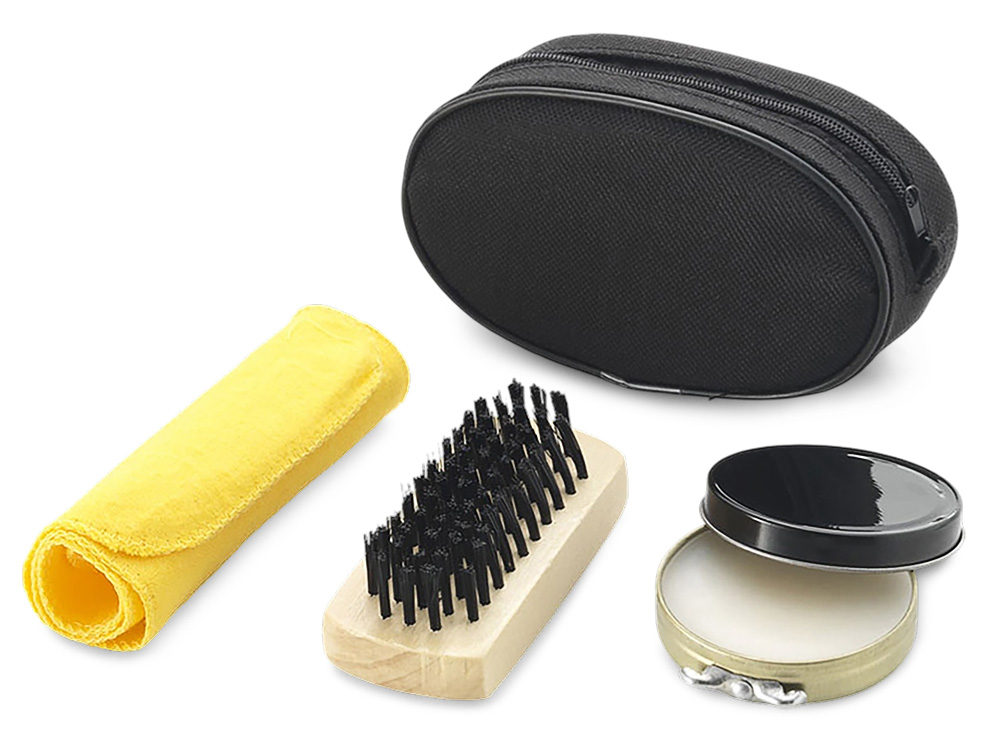 Набор для чистки обуви Hammond, черный Набор для чистки обуви Hammond, черный