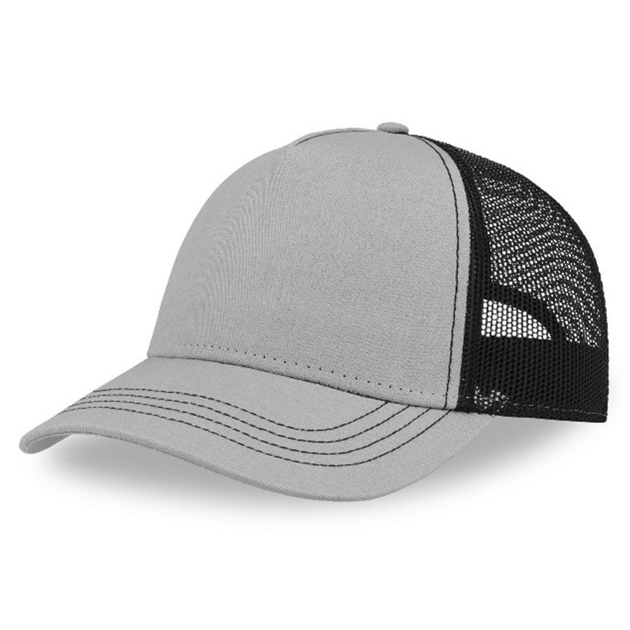 Бейсболка RAPPER CANVAS, 5 клиньев, пластиковая застёжка