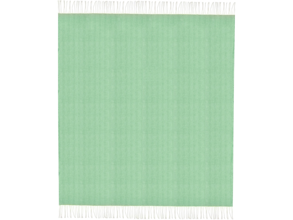 Плед Ёлочка 145х180 см. ПРЕМИУМ (зеленый однотонное)