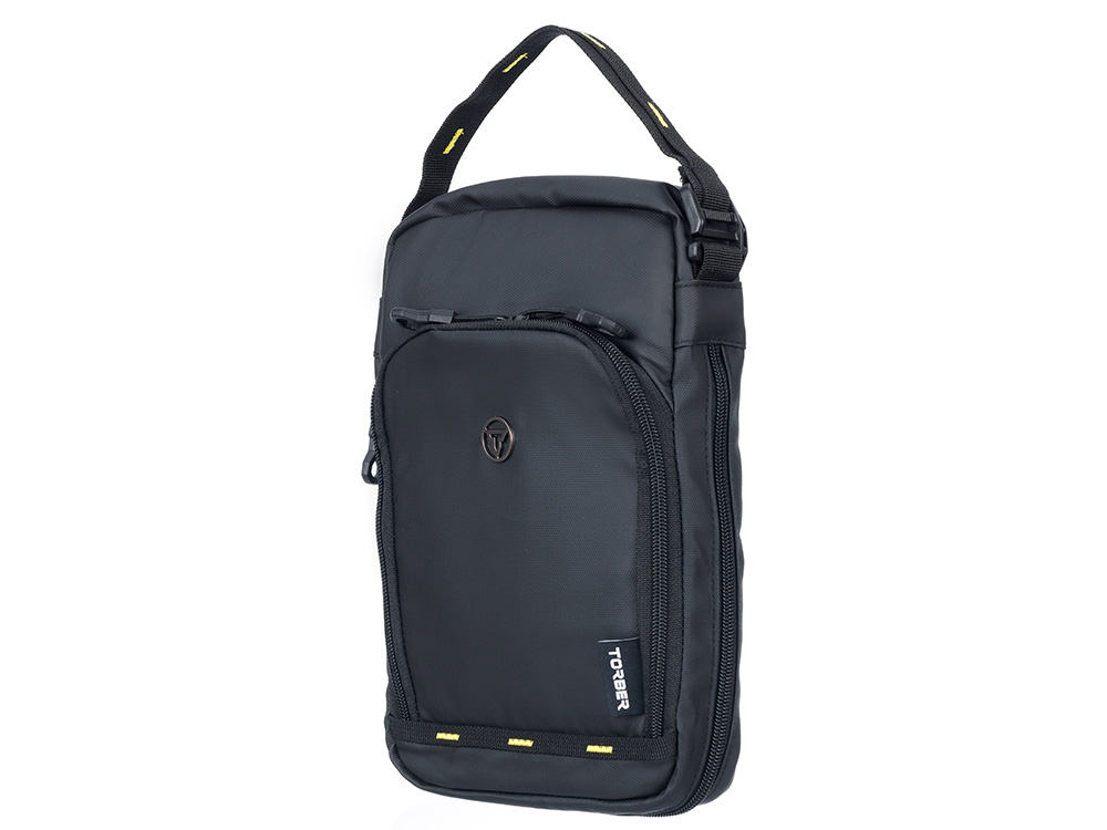 Термосумка для ланча TORBER, чёрный, полиэстер, 20 х 5,5 х 28 см