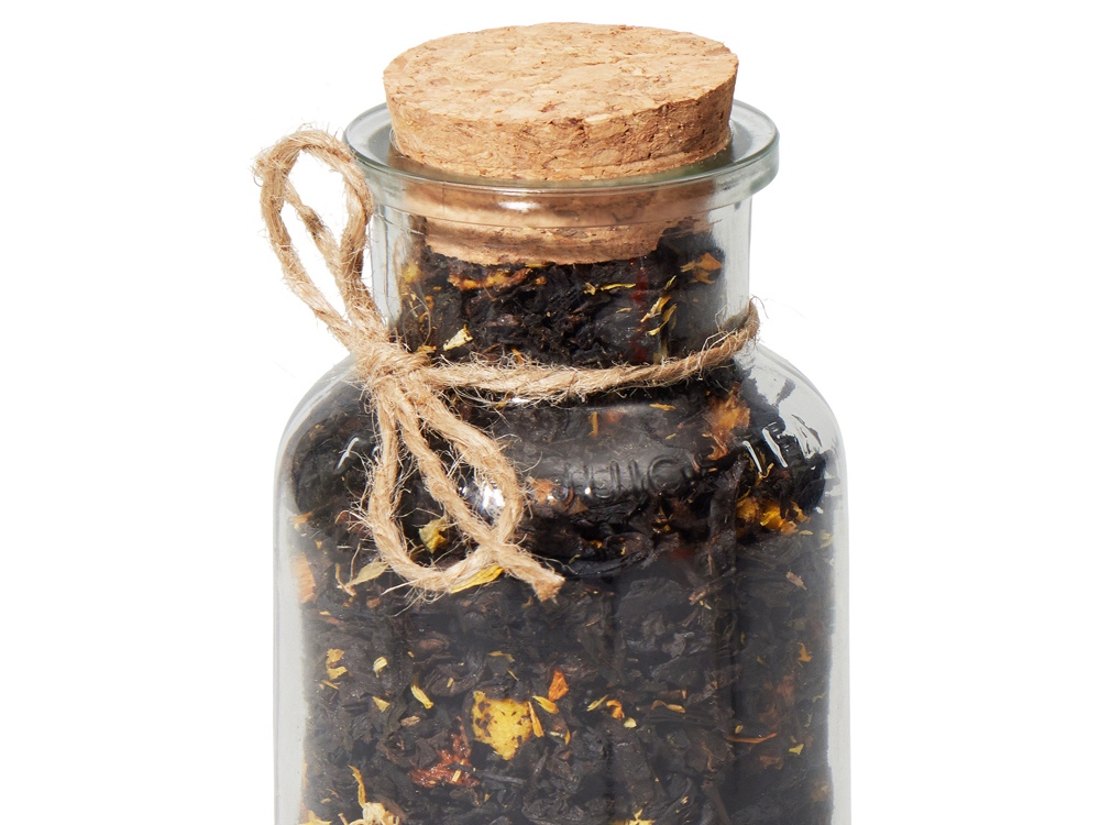 Сокочай. Чай черный, пропитанный соком ананаса, с кусочками ананаса, манго и маракуйей, календула, 65 г.