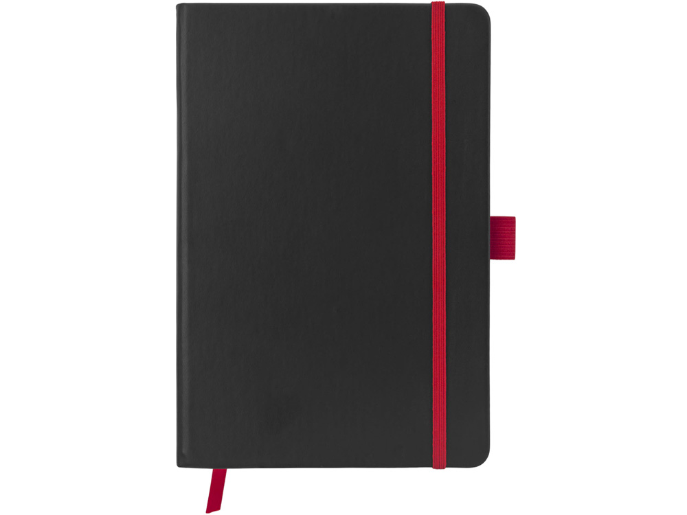 Блокнот ColorNote Black, твердая обложка A5, 80 листов, черный с красным (Р) Блокнот ColorNote Black, твердая обложка A5, 80 листов, черный с красным (Р)