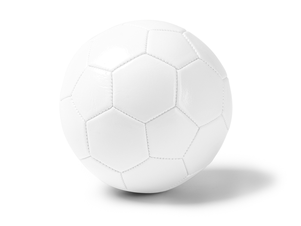 Футбольный мяч FABIO 2-го размера из искусственной кожи, белый .