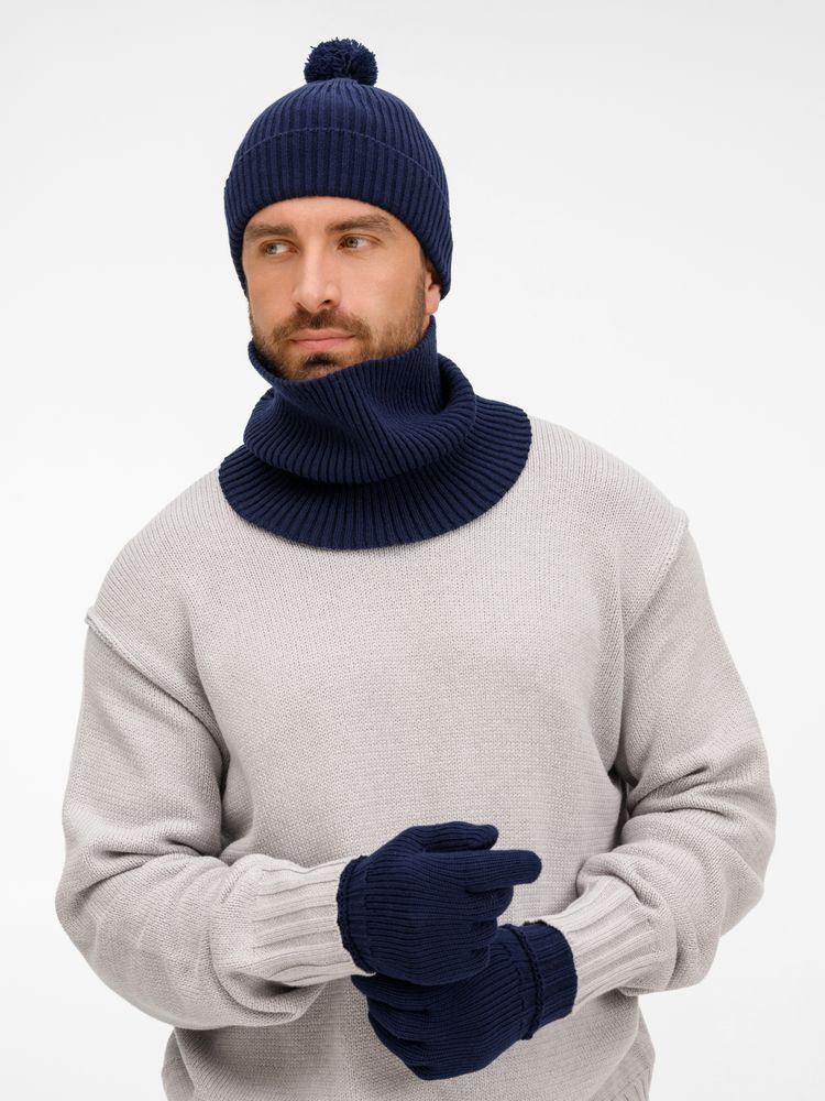 Перчатки Catch Match, темно-синие