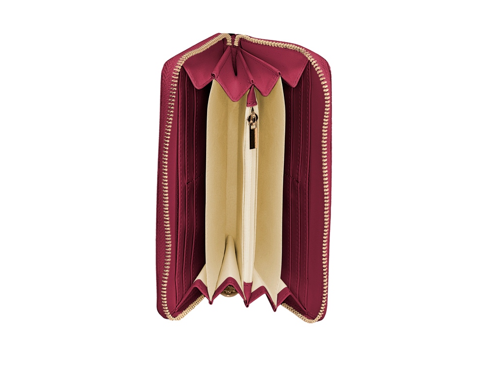 Кошелек женский Beverly Hills Polo Club, красный/желтое золото