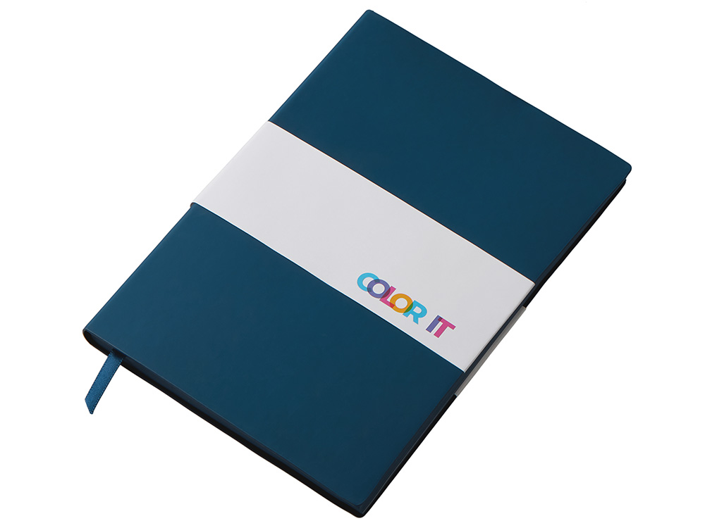 Блокнот C1 софт-тач, гибкая обложка, 128 листов, темно-синий Блокнот C1 софт-тач, гибкая обложка, 128 листов, темно-синий