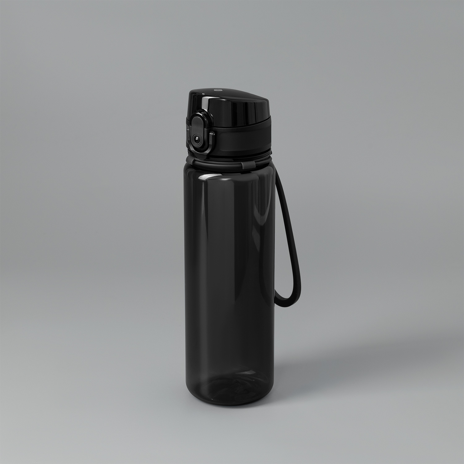 Бутылка для воды Комо (Como), черная