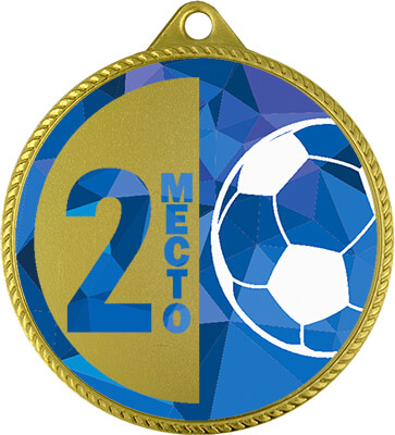 Медаль Футбол 2 место