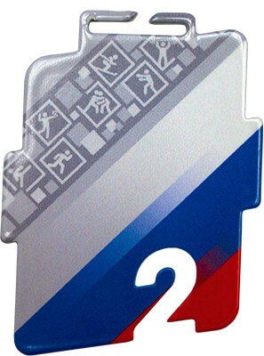 Медаль Родослав 2 место