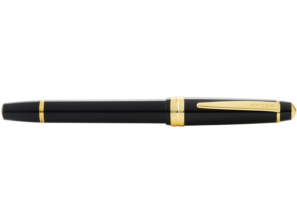 Перьевая ручка Cross Bailey Ligh Polished Black Resin and Gold Tone, перо F