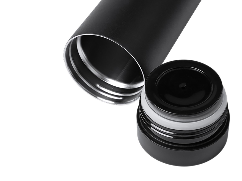 Термос Кларк из нержавеющей стали, объем 500 мл, черный