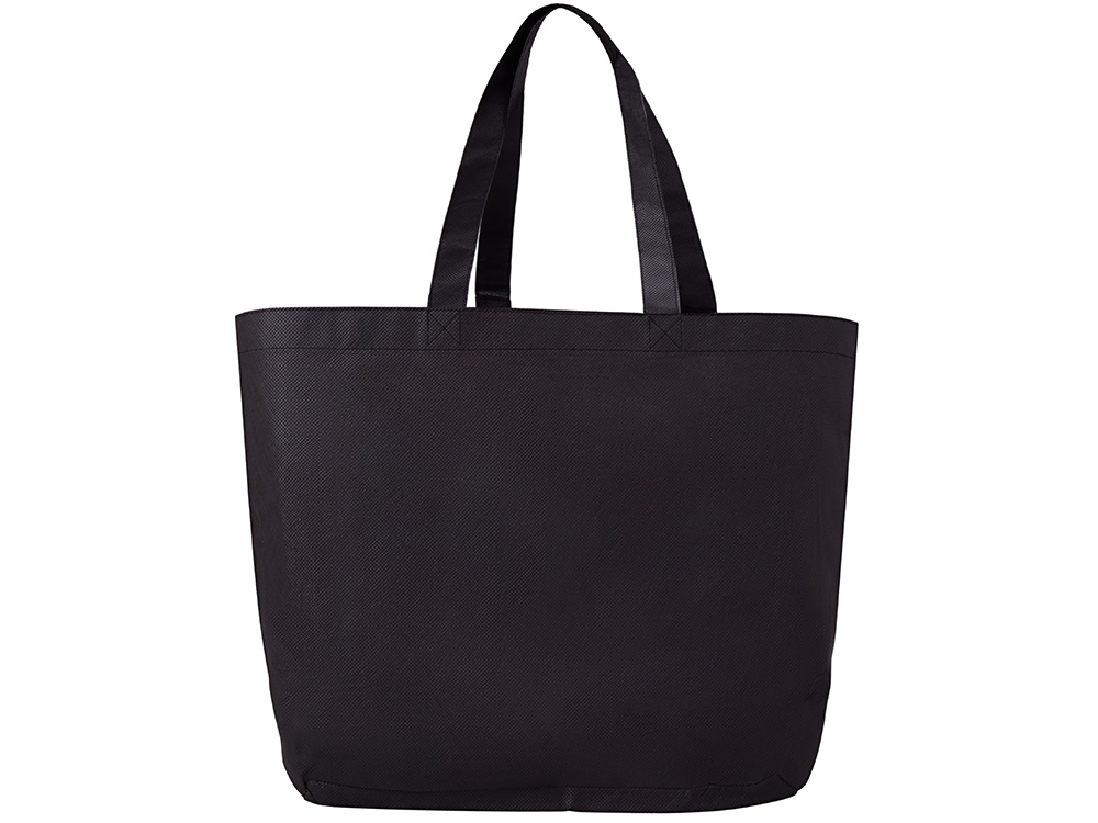 Сумка для шопинга с донной складкой и ручкой из нетканого PET материала