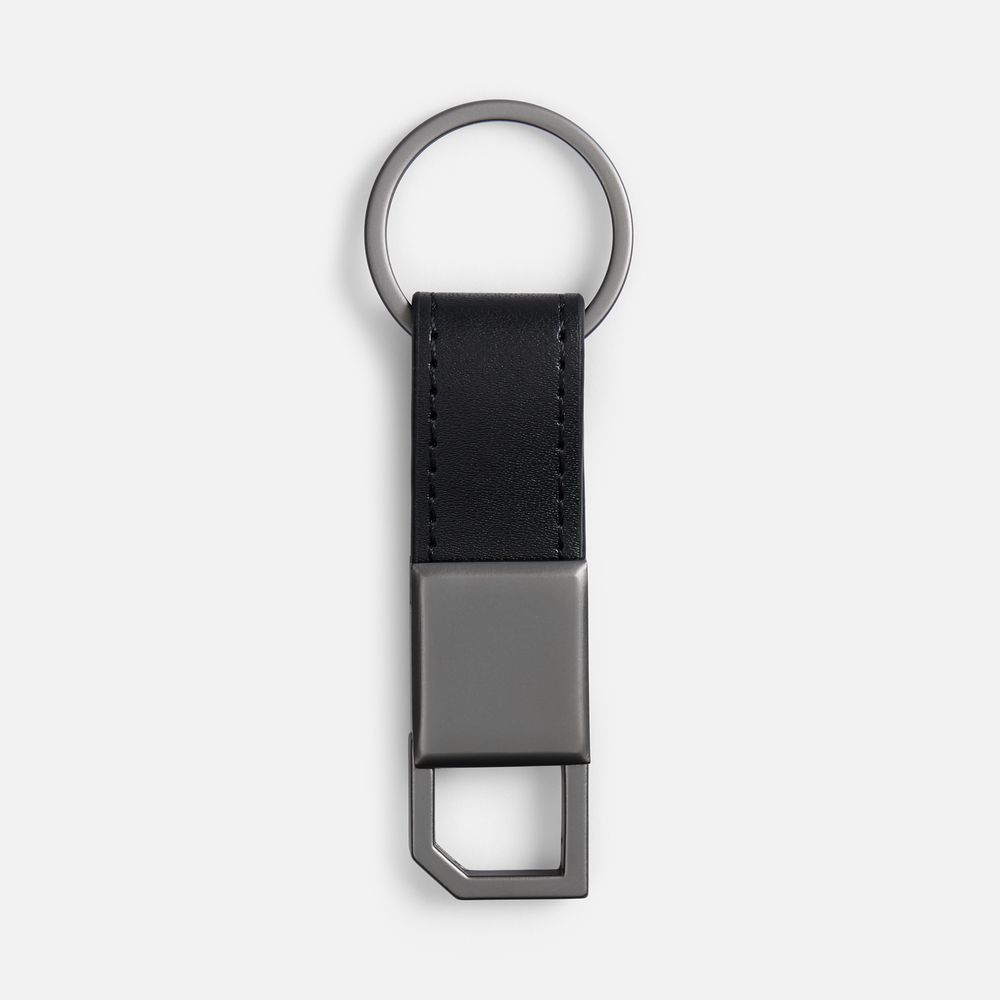 Брелок с карабином Rengas, черный