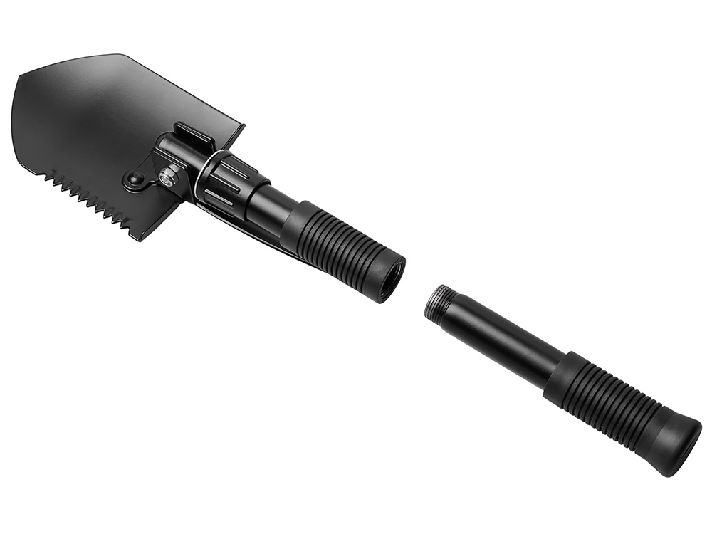 Складная лопата c чехлом Spade, черный Складная лопата c чехлом Spade, черный