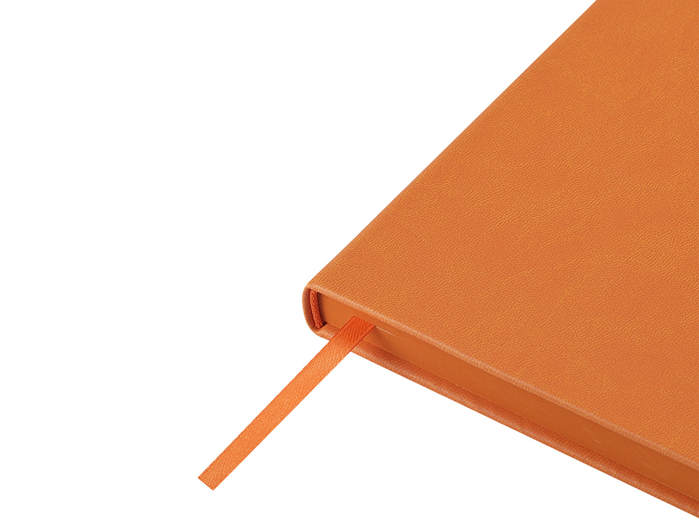 Ежедневник А5 Megapolis Color New soft-touch, оранжевый