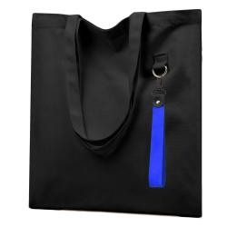 Сумка для покупок LUMISSA 325 г/м² с ремувкой, чёрный/синий Сумка для покупок LUMISSA 325 г/м² с ремувкой, чёрный/синий
