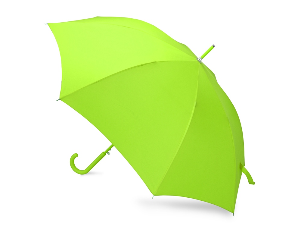 Зонт-трость Color полуавтомат, зеленое яблоко
