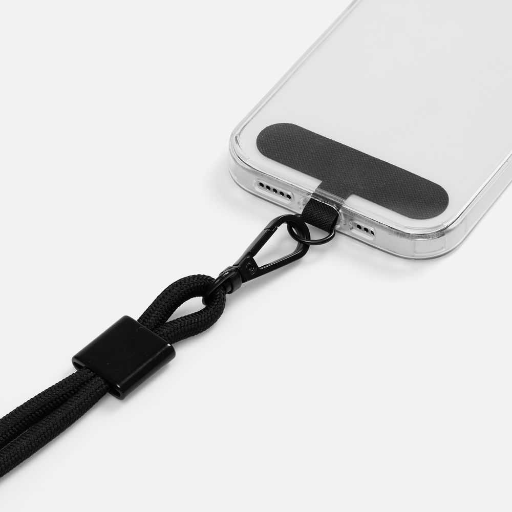 Шнурок для телефона TrendHand, черный Шнурок для телефона TrendHand, черный