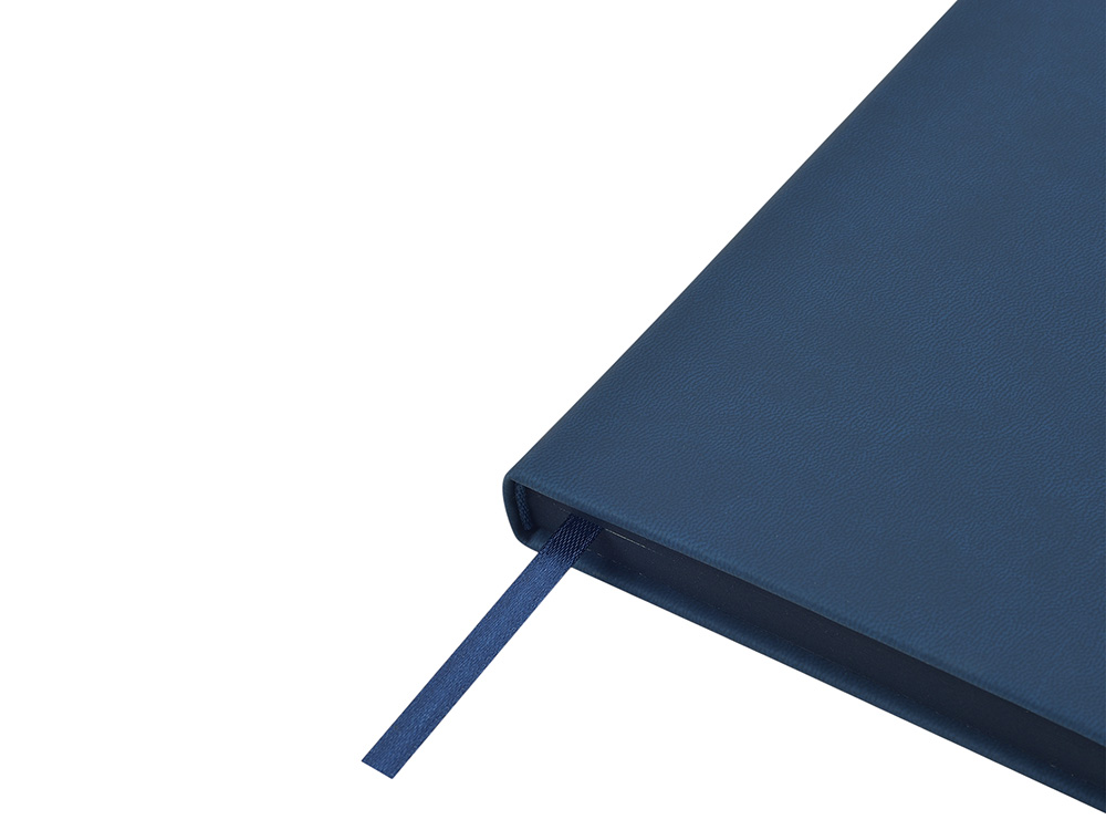 Ежедневник А5 Megapolis Color New soft-touch, темно-синий