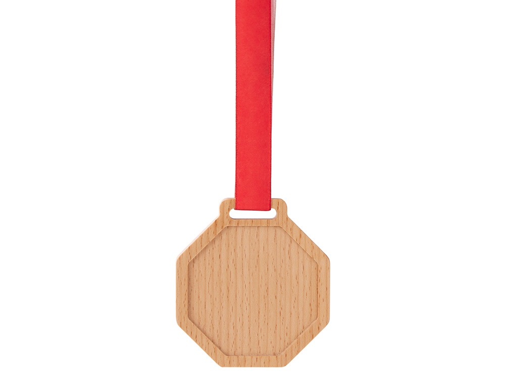 Медаль из бука Octagon, ромб
