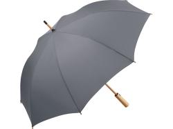 Бамбуковый зонт-трость Okobrella, серый