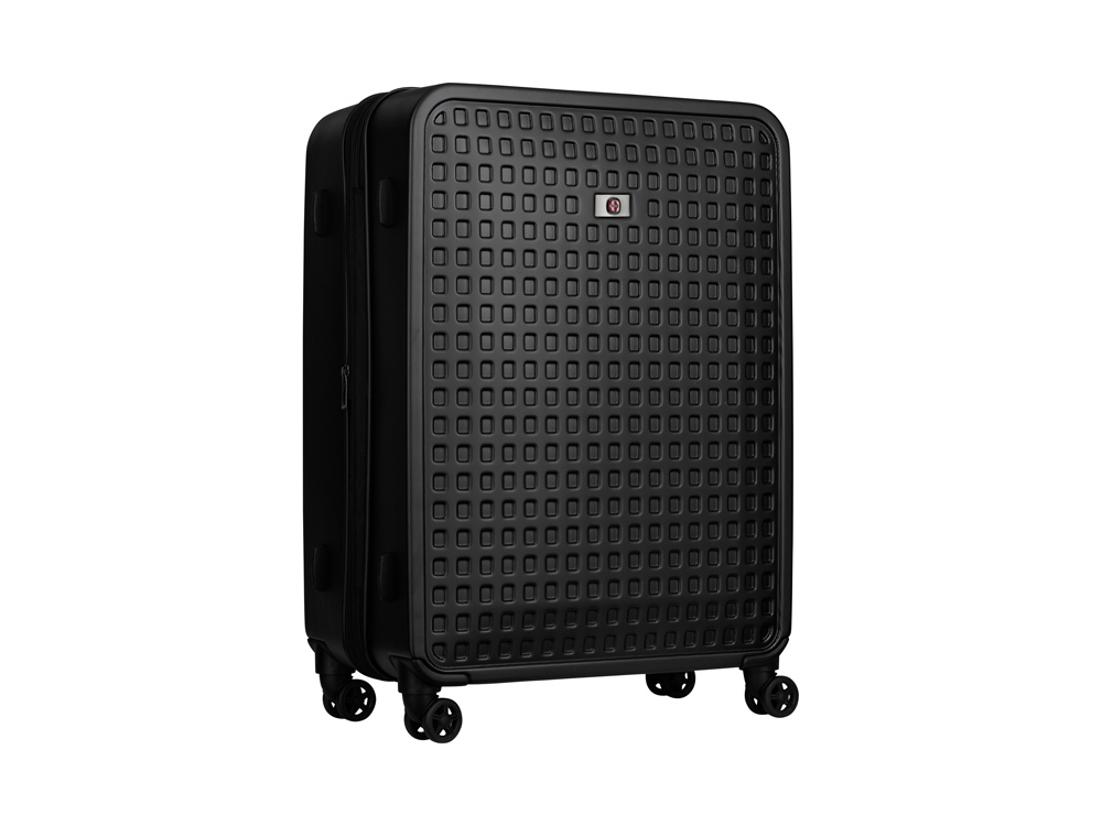 Чемодан WENGER Matrix, черный, поликарбонат, 55 x 75 x 29,5 см, 96 л