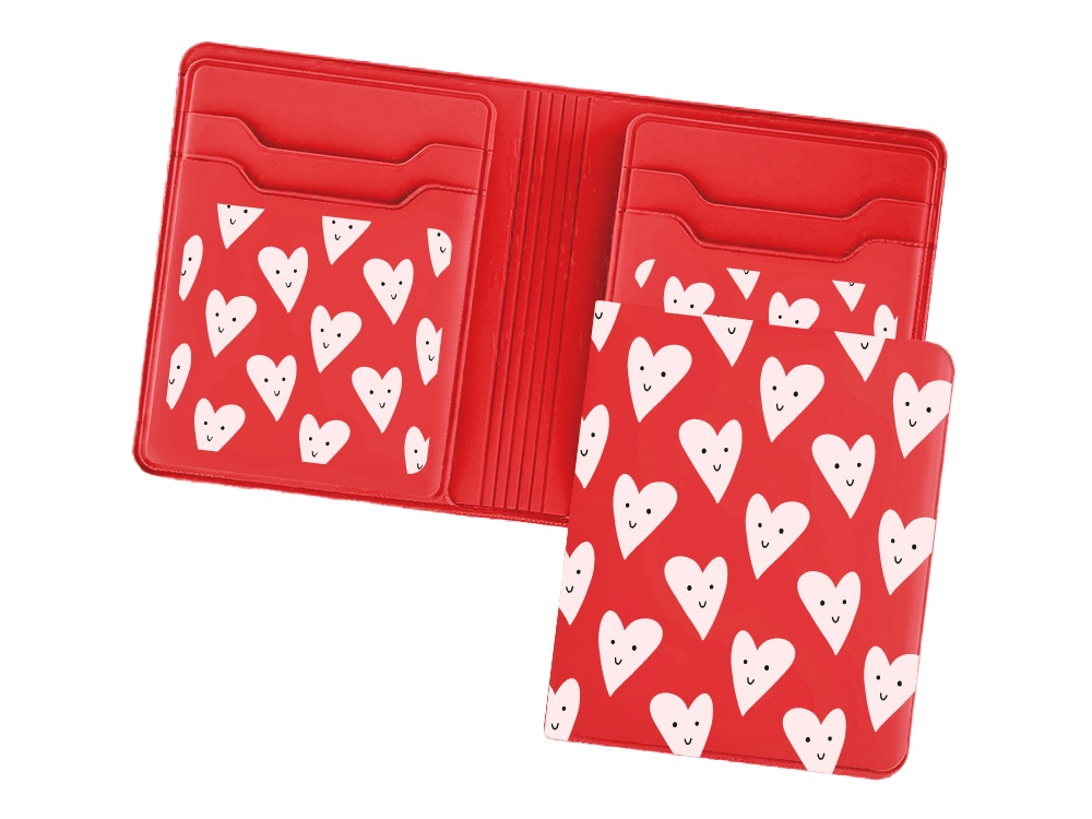 Картхолдер с отделением для наличных денег с возможностью полноцветной УФ-печати, софт-тач Картхолдер с отделением для наличных денег с возможностью полноцветной УФ-печати, софт-тач