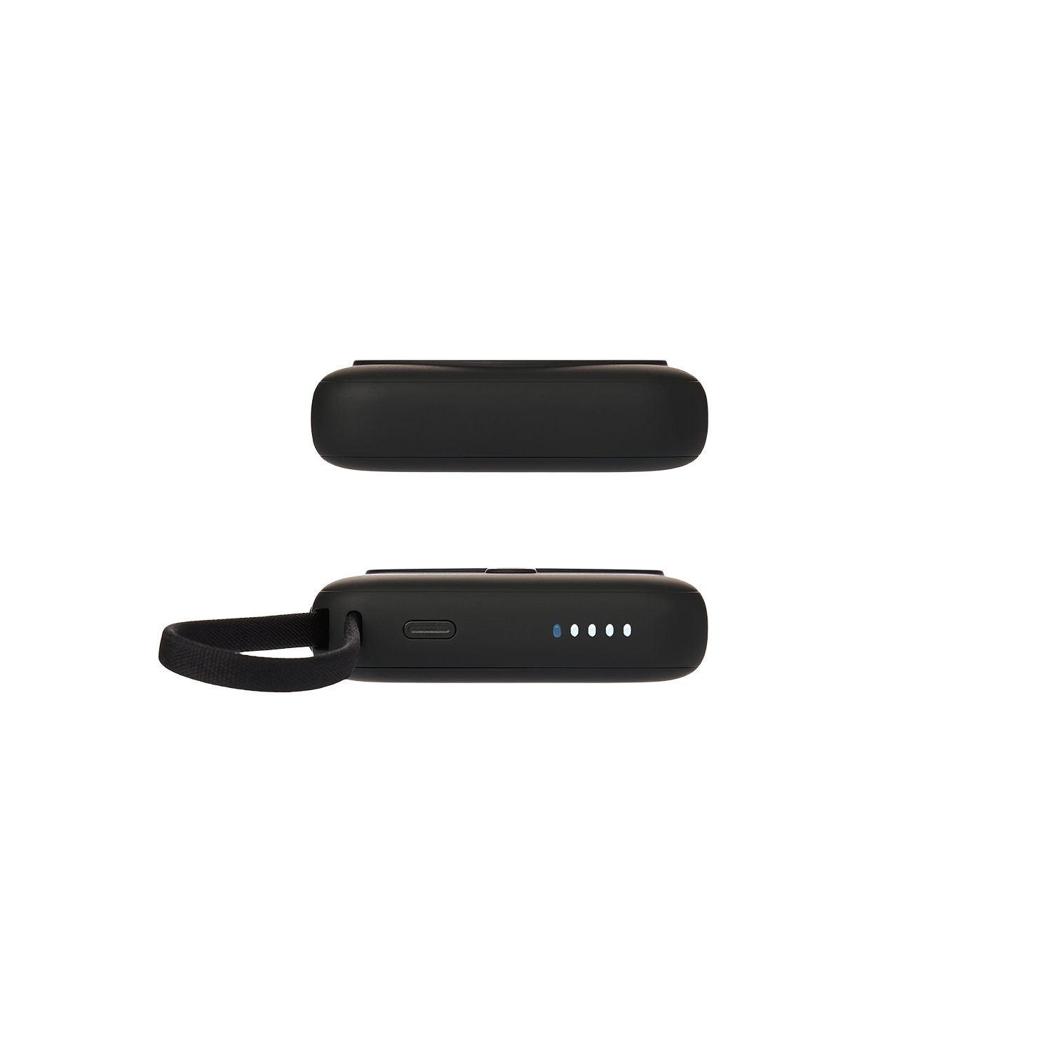 Внешний аккумулятор Комбо (Combo) 4-в-1 10000mAh с функцией беспроводной зарядки 15W, черный