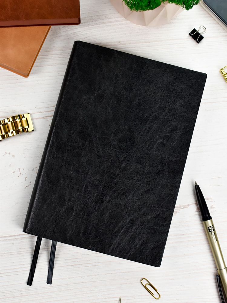 Ежедневник Merida, датированный, черный Ежедневник Merida, датированный, черный