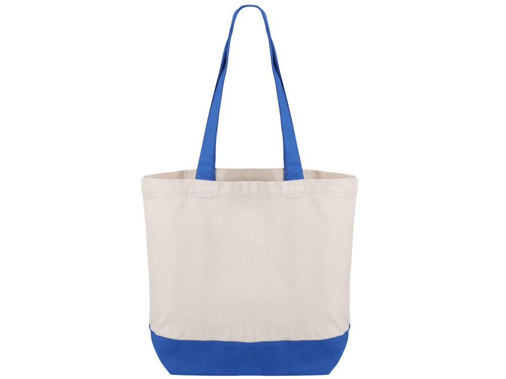 Сумка для шоппинга Cotton из переработанного хлопка 280 г, синий Сумка для шоппинга Cotton из переработанного хлопка 280 г, синий