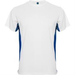 Спортивная футболка TOKYO мужская, БЕЛЫЙ/КОРОЛЕВСКИЙ СИНИЙ S
