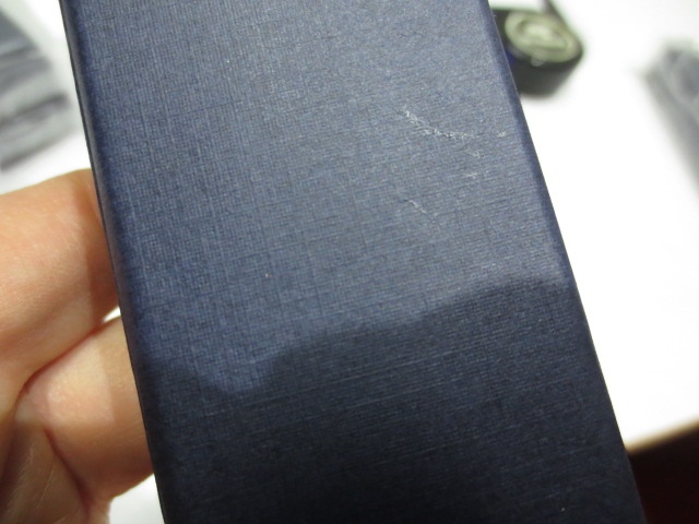 Подарочная коробка для ручек Эврэ, синий (Р) Подарочная коробка для ручек Эврэ, синий (Р)