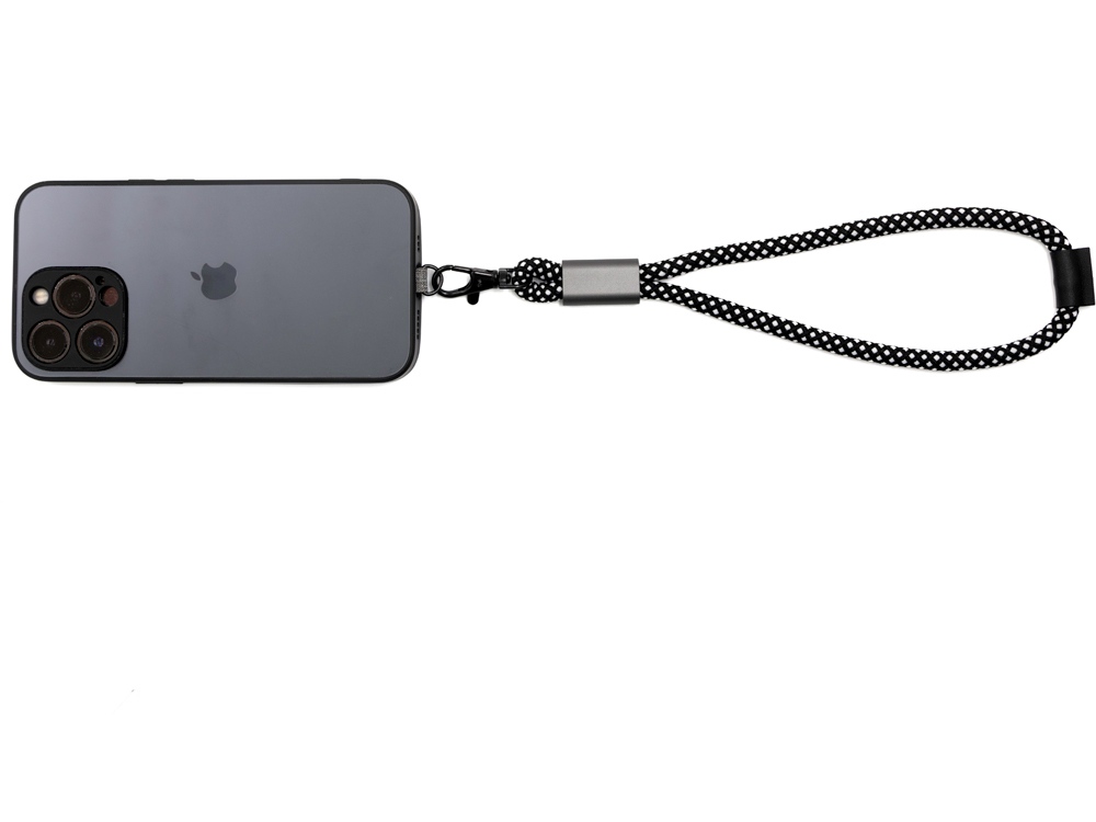 Ремешок-держатель для телефона на запястье Lany Wristband Eco, серый