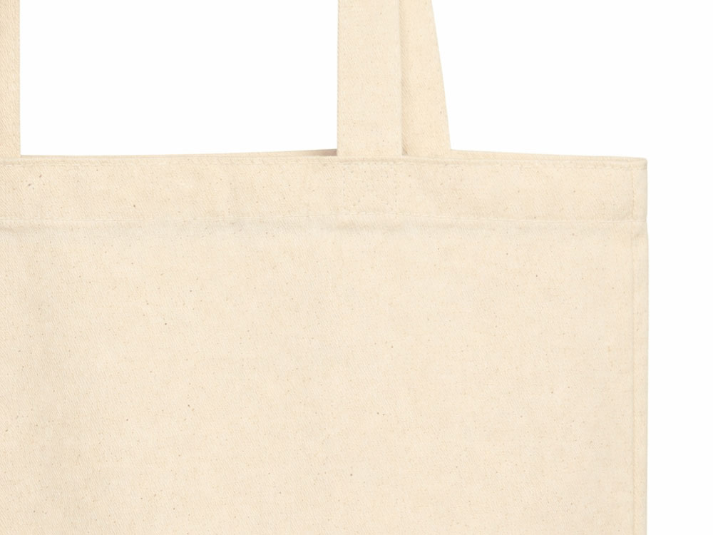 Сумка Твил из хлопка, 210 г/м2, натуральный