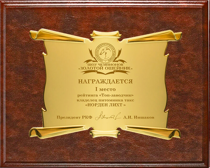 Вариант комплектации плакеток №954