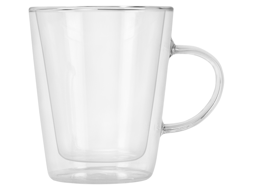 Кружка с двойными стенками Innsbruck конусообразный, с ручкой 320 мл Кружка с двойными стенками Innsbruck конусообразный, с ручкой 320 мл