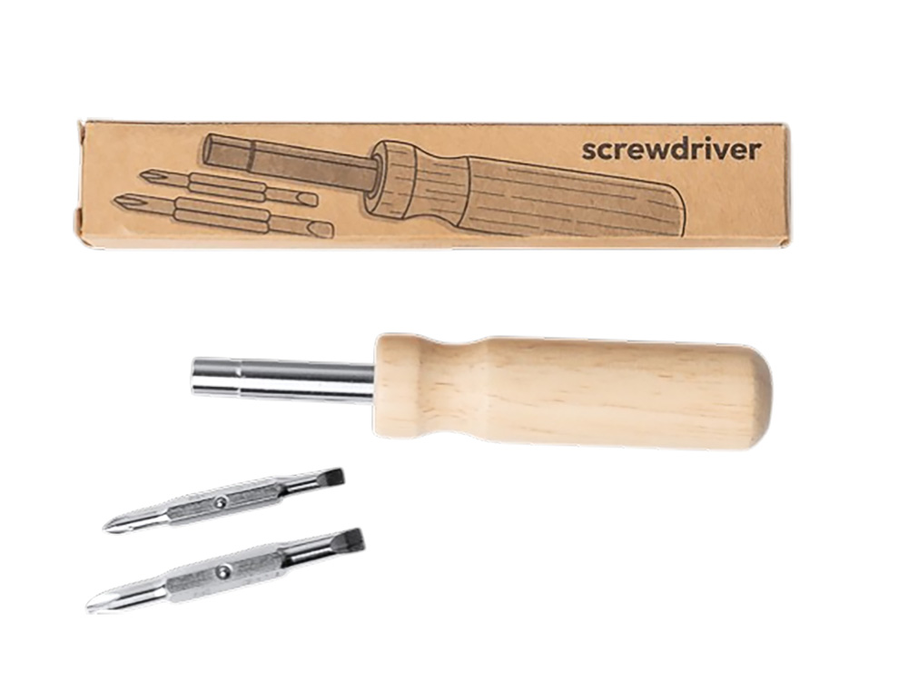 Отвертка Ядор из нержавеющей стали, натуральный Отвертка Ядор из нержавеющей стали, натуральный