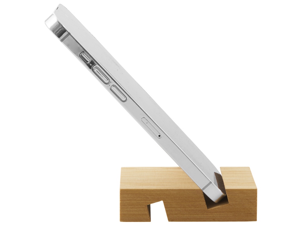 Подставка для телефона Plix, натуральный