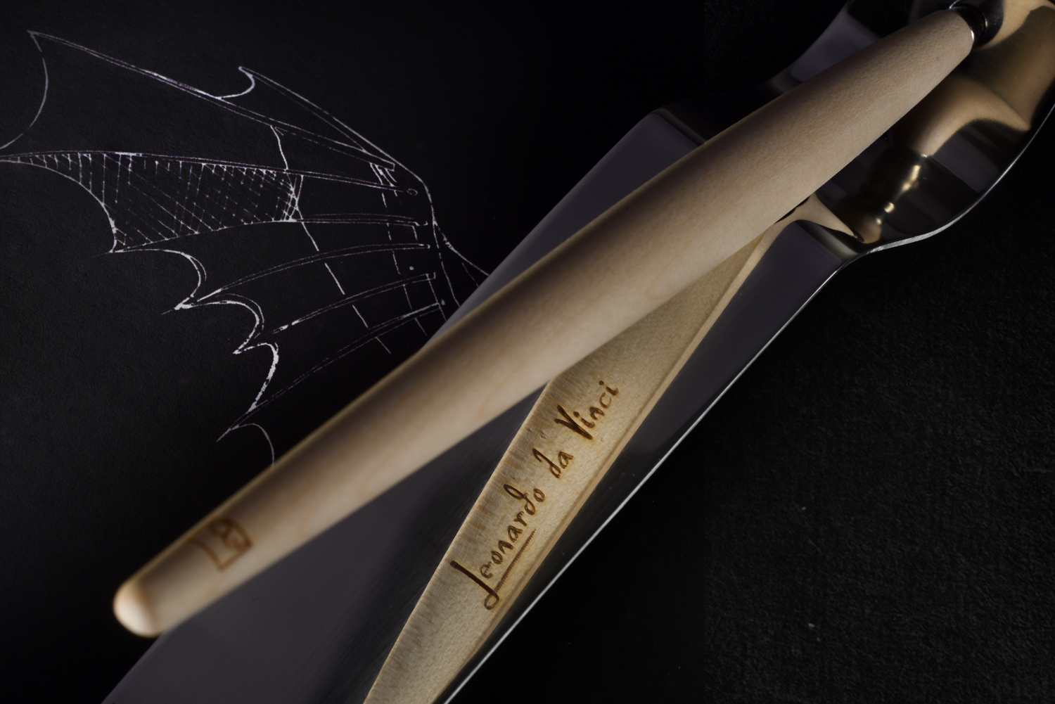 Вечная ручка Pininfarina Piuma LEONARDO MAPLE WOOD