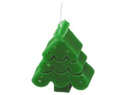 Свеча Елочка, зеленый Свеча Елочка, зеленый