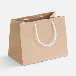 Пакет бумажный Stor, неокрашенный с белыми ручками Пакет бумажный Stor, неокрашенный с белыми ручками