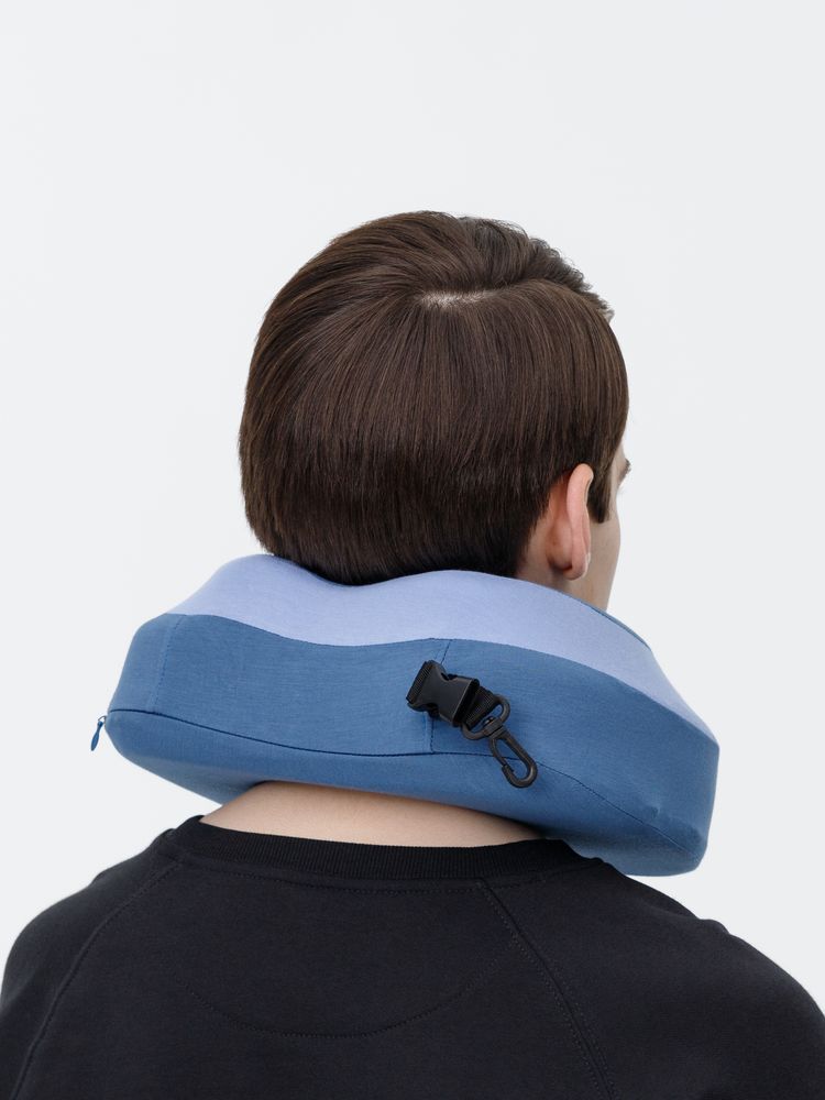 Дорожная подушка Piligrim, голубая Дорожная подушка Piligrim, голубая