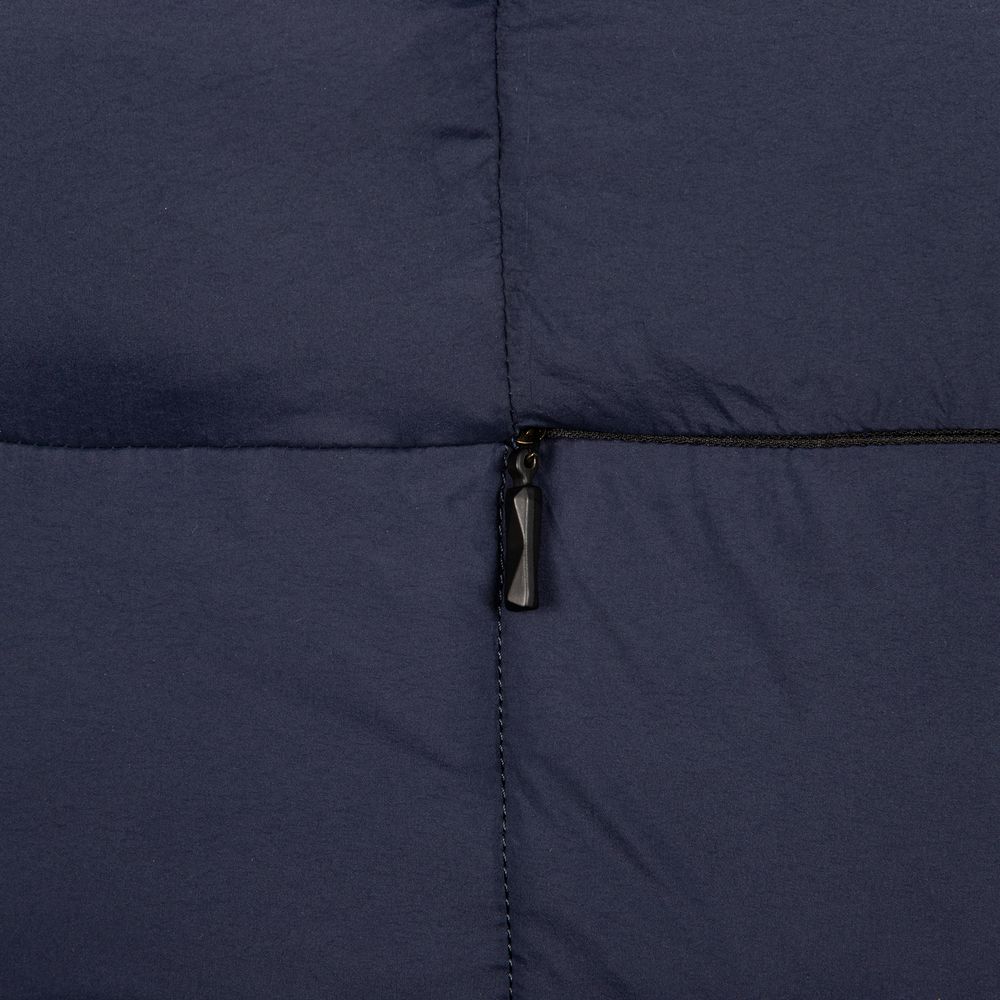 Пуховик унисекс Kapsula, темно-синий Пуховик унисекс Kapsula, темно-синий