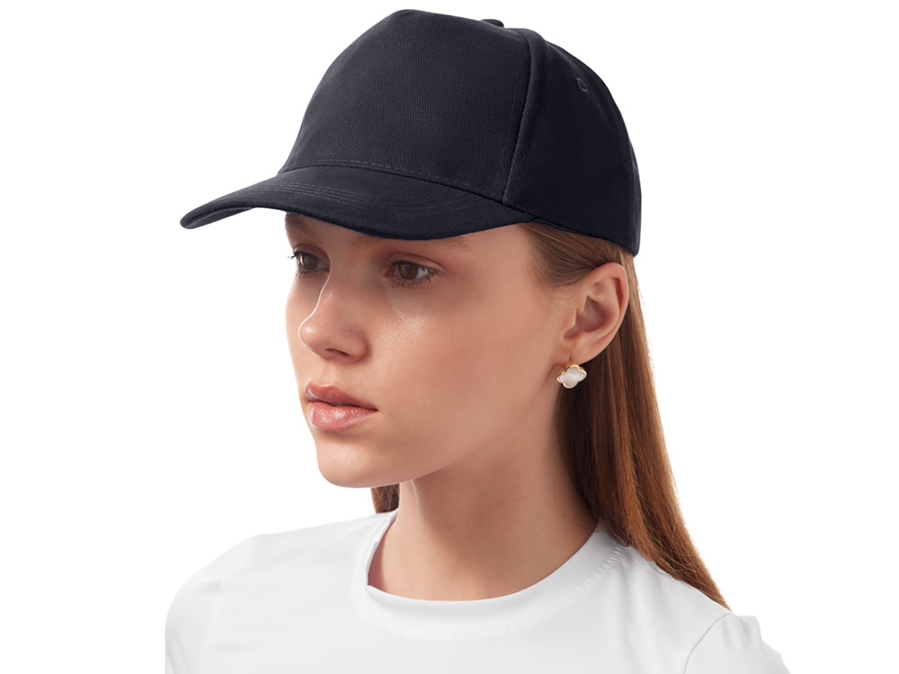 Бейсболка Florida 350 5-панельная, черный