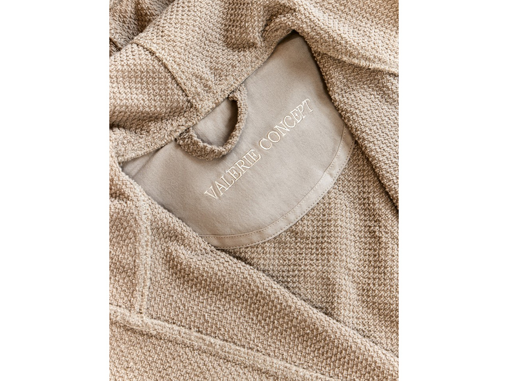 Халат Valerie Concept BRC Beige L