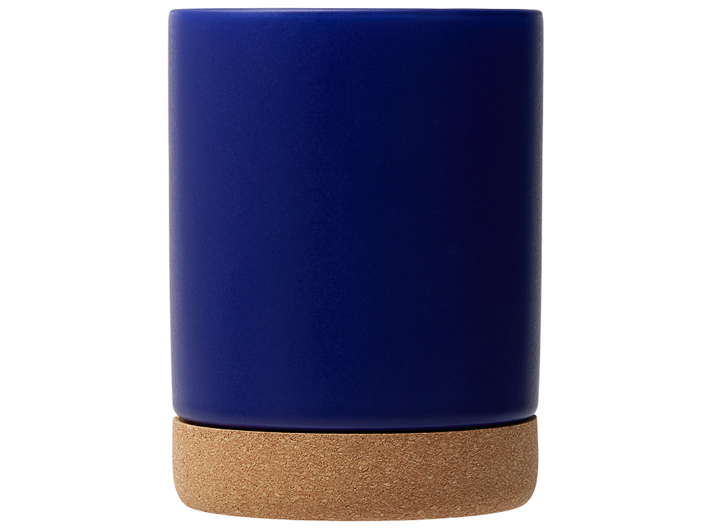 Кружка 450 мл с пробковым дном Корк & Бон, глубокий синий Кружка 450 мл с пробковым дном Корк & Бон, глубокий синий