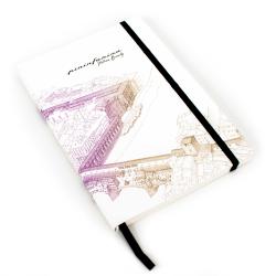 Блокнот линованный Pininfarina ITALIAN BEAUTY FIRENZE из каменной бумаги, А5