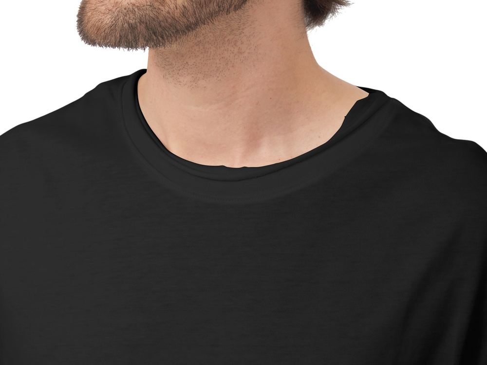 Майка оверсайз Berlin, унисекс, черный