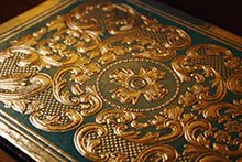 Тиснение на ежедневниках и блокнотах