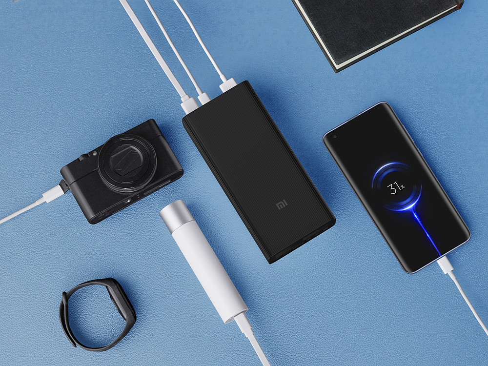 Внешний аккумулятор Xiaomi 18W Power Bank 30000mAh GL Внешний аккумулятор Xiaomi 18W Power Bank 30000mAh GL